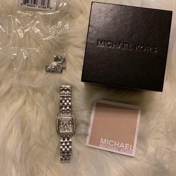 Michael Kors Silver Glitz Watch MK5680